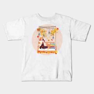 Harvest Swing Vibes Kids T-Shirt